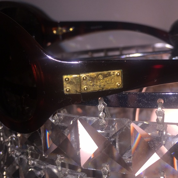 Gucci Tourtise colored sunglasses, authentic - Picture 4 of 15